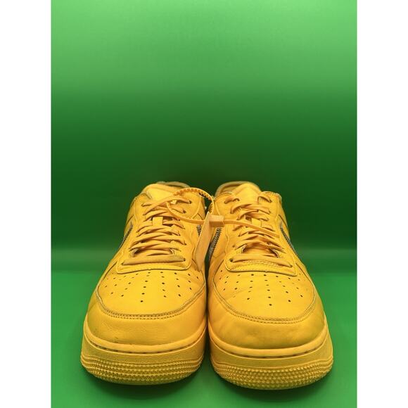 Nike Air Force One 1 Low Off White ICA University Gold Sz 13 No Box DD1876-700 - Picture 2 of 7